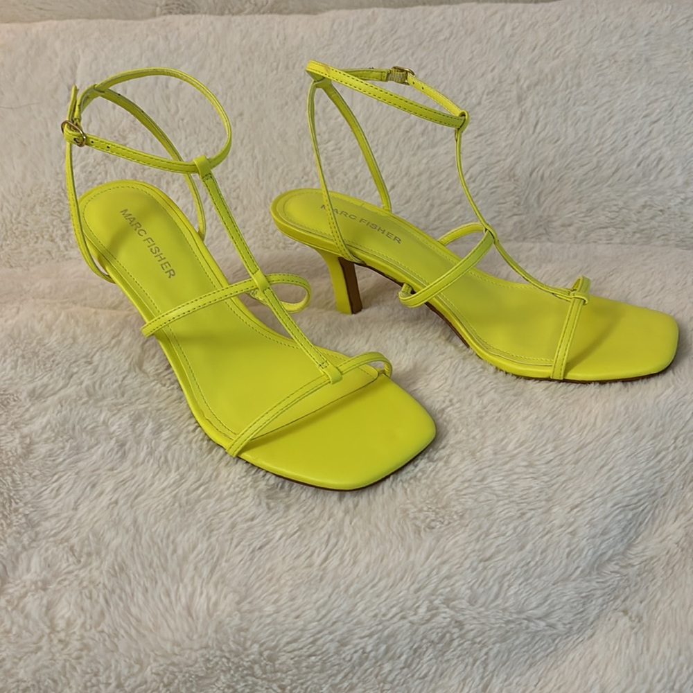 Marc Fisher Yellow sandals